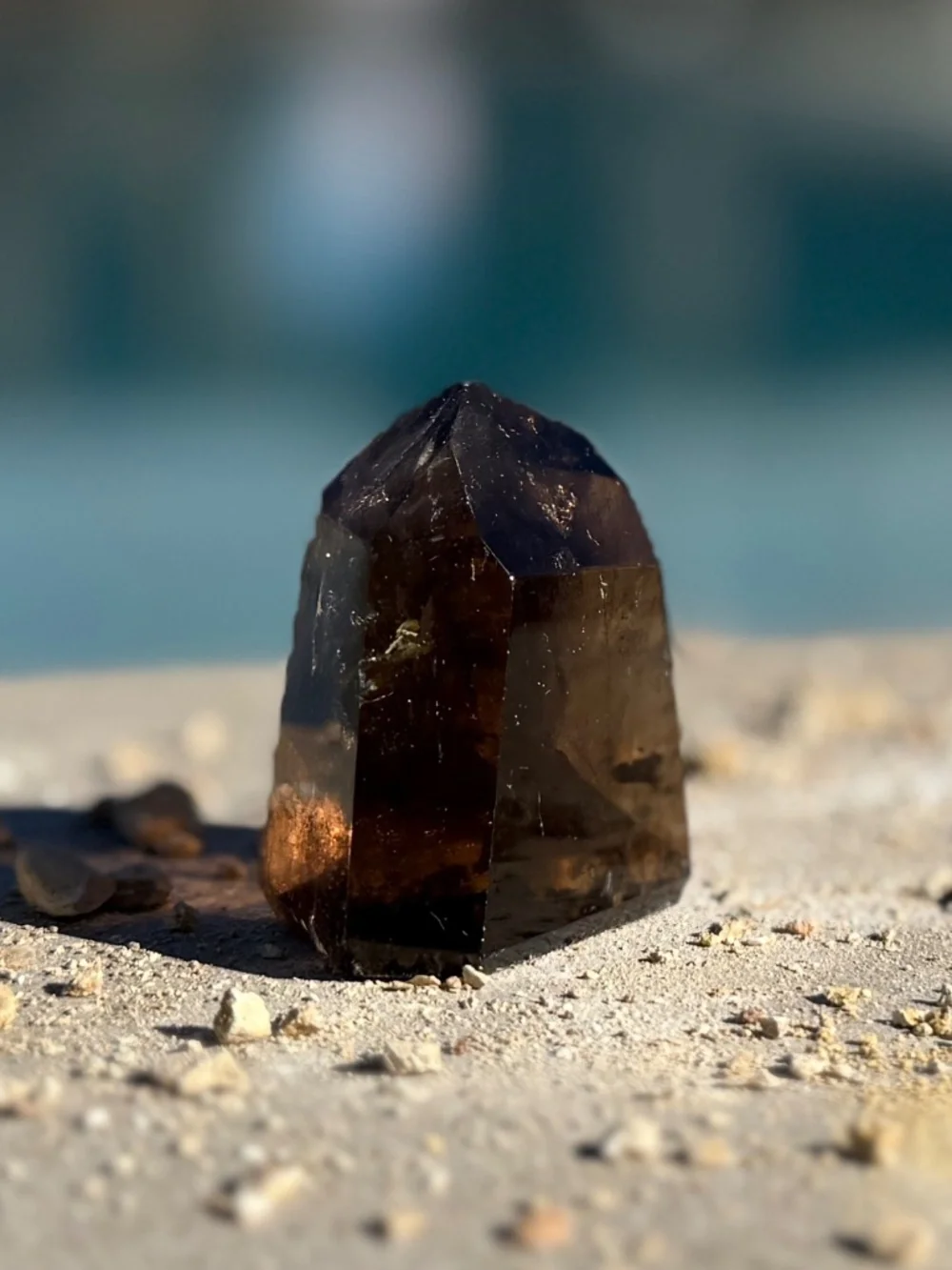 Colorado Dark Smoky Quartz Point Tower